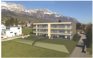 Mehr über den Artikel erfahren NEUBAU MFH BELLEVUE GAMS