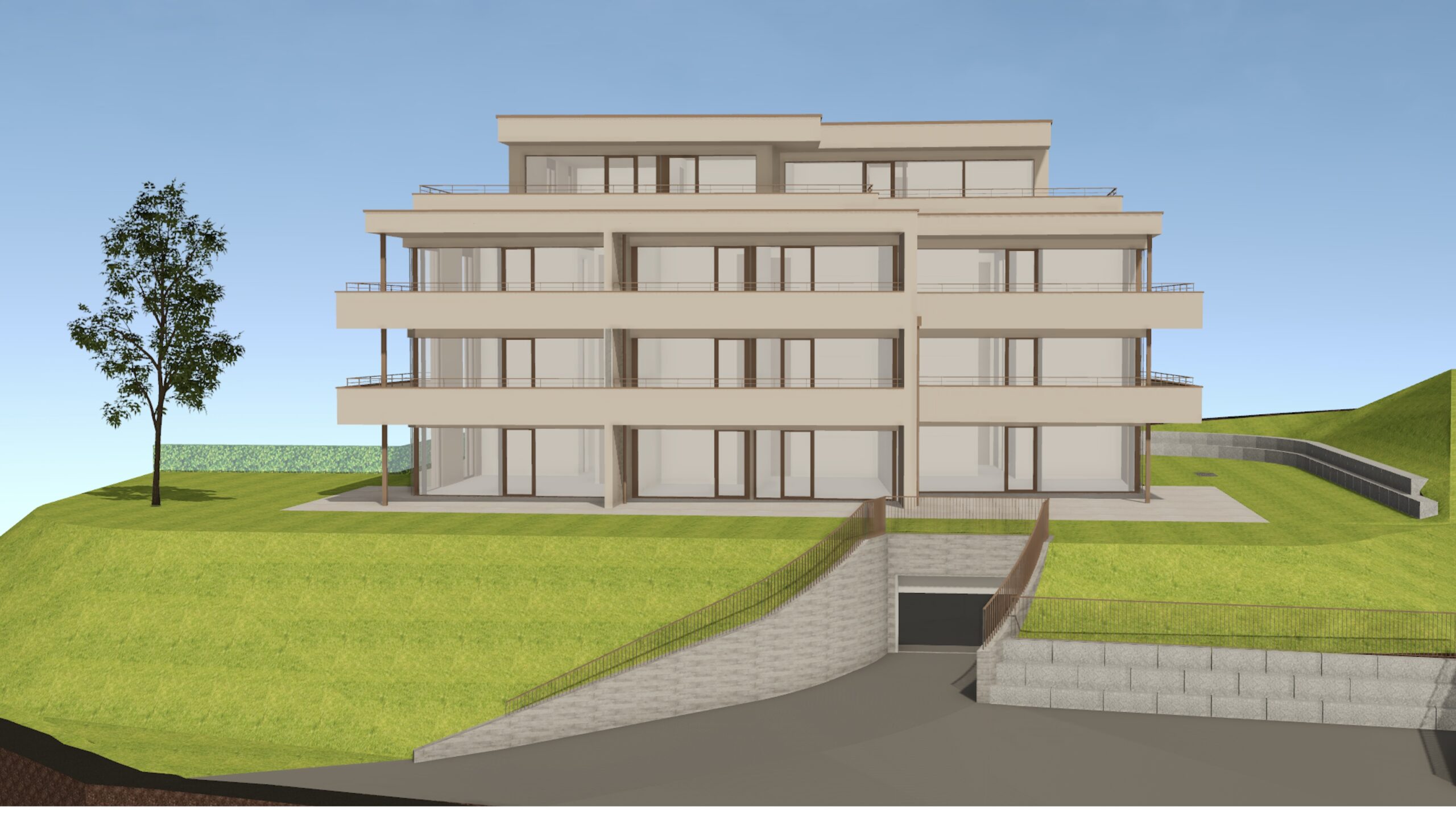 Du betrachtest gerade NEUBAU MFH RANKHAG SCHELLENBERG
